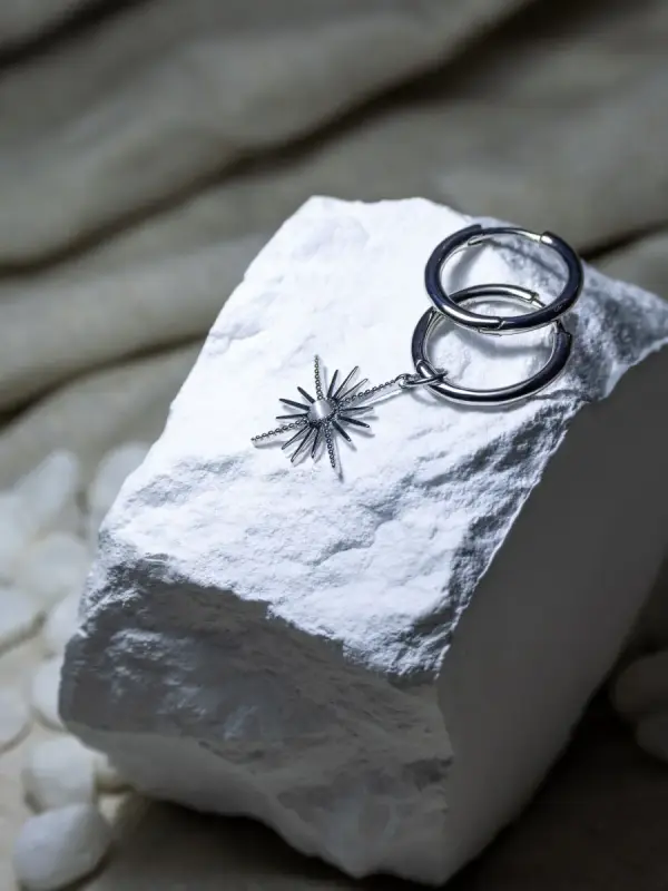 Comet Hoop Earrings