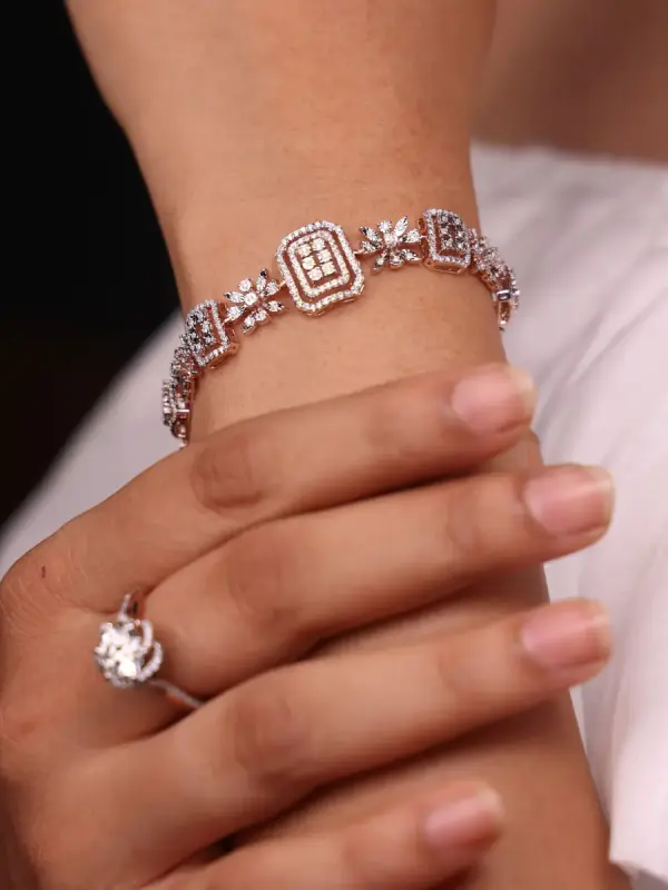 Lace Tennis Bracelet