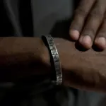Twist Bangle worn